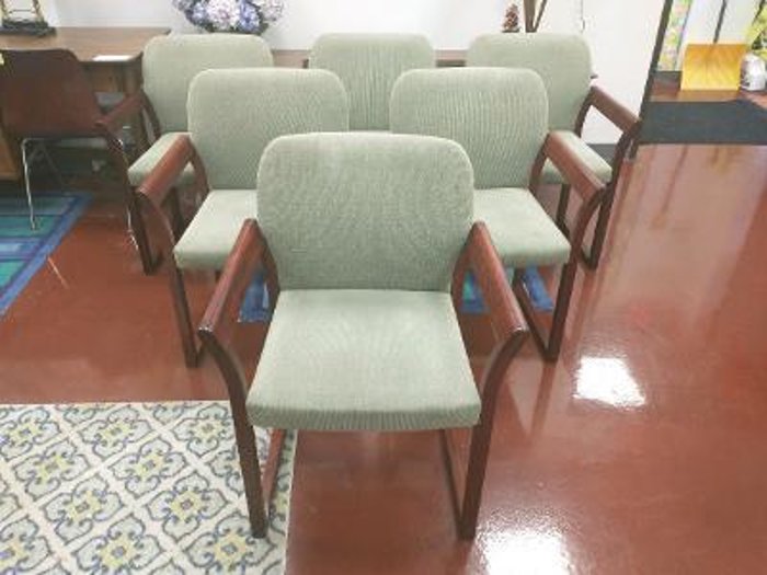 Set of FIVE Gorgeous Rosewood Dining Chairs