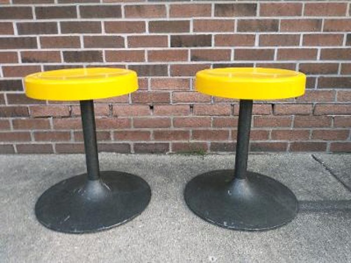 Pair of Vintage Tulip Stools