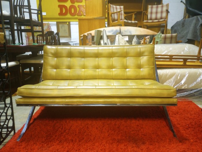 Knoll Barcelona STYLE Sette Sofa Vintage