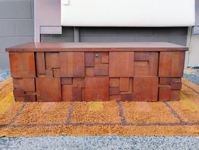 Lane Brutalist Storage Cabinet Non Locking Staccato