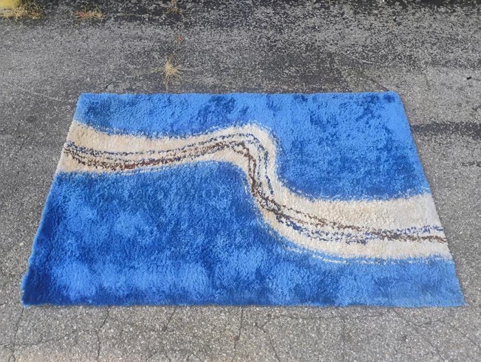 Vintage Rya Style Shag Rug