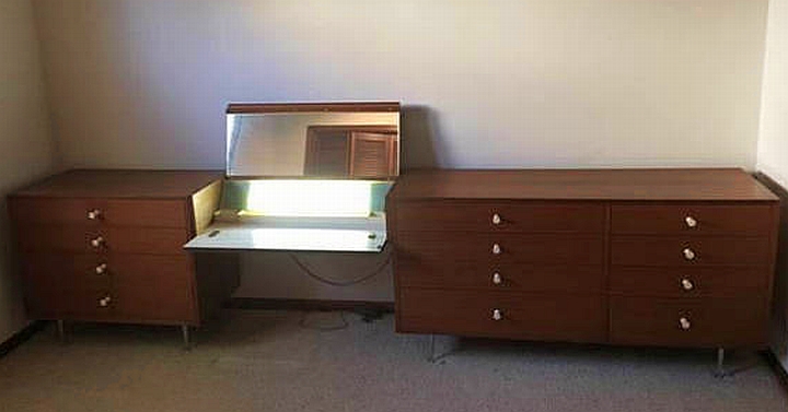 George Nelson For Herman Miller Bedroom Set Mad4mod